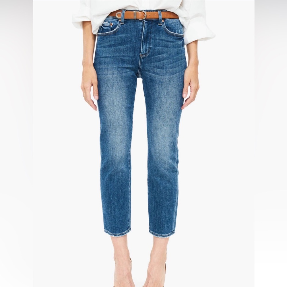 Pistola Monroe High Waist Crop Cigarette Jeans